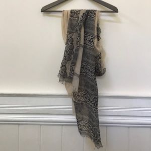 Free People Lace Print Scarf